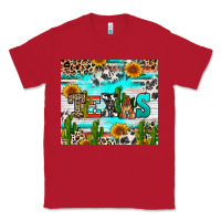 Red texas Classic Tee - RanaPortraitStore