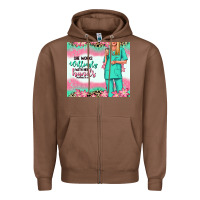Chestnut she works willingly with her hands blonde nurse Zipper Hoodie - RanaPortraitStore