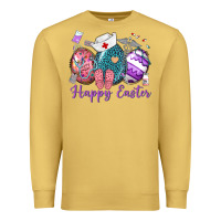 Antique Gold happy easter eggs nurse n Premium Sweatshirt - Neo Western