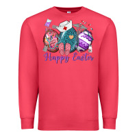 Cardinal happy easter eggs nurse n Premium Sweatshirt - Neo Western