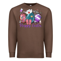 Chestnut happy easter eggs nurse n Premium Sweatshirt - Neo Western