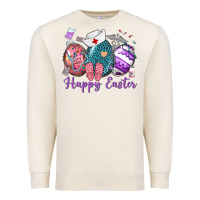 Sandshell happy easter eggs nurse n Premium Sweatshirt - Neo Western