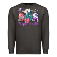 Smoke happy easter eggs nurse n Premium Sweatshirt - Neo Western