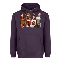 Plum harry coffee cups Heavyweight Hoodie - Zillion Design Studio