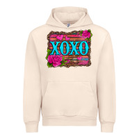 Sandshell xoxo valentine's day pink roses and hearts Urban Hoodie - Jasminsmagicworld