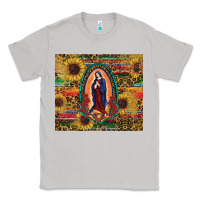 Moon Dust sunflower serape lady of guadalupe Classic Tee - RanaPortraitStore