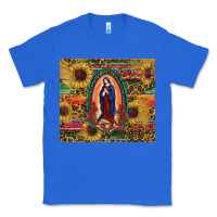 True Royal sunflower serape lady of guadalupe Classic Tee - RanaPortraitStore