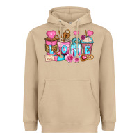 Mushroom valentine's day coffee cups Heavyweight Hoodie - Zillion Design Studio