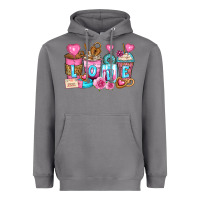 Storm valentine's day coffee cups Heavyweight Hoodie - Zillion Design Studio