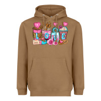 Toasted Coconut valentine's day coffee cups Heavyweight Hoodie - Zillion Design Studio