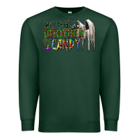 Sports Green will trade brother for candy Premium Sweatshirt - CowhideDigitalArt