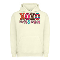 Pigment Pistachio xoxo hugs and kisses Urban Hoodie - Jasminsmagicworld