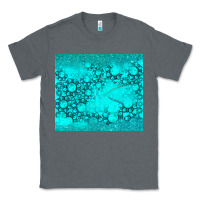 Charcoal Heather turquoise gemstone Classic Tee - RanaPortraitStore