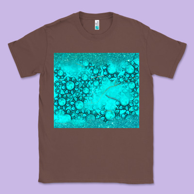 Turquoise Gemstone Classic Tee Designed By Ranaportraitstore