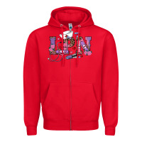 Red valentines day lpn Zipper Hoodie - RanaPortraitStore