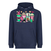 Navy pharmacy coffee cups Heavyweight Hoodie - Zillion Design Studio