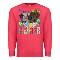 Cardinal happy easter heifer Premium Sweatshirt - Neo Western