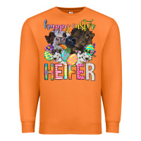 Carrot happy easter heifer Premium Sweatshirt - Neo Western