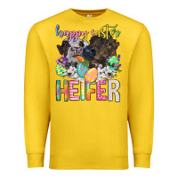Lemon happy easter heifer Premium Sweatshirt - Neo Western