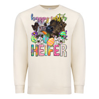 Sandshell happy easter heifer Premium Sweatshirt - Neo Western