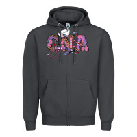 Smoke valentines day cna Zipper Hoodie - RanaPortraitStore
