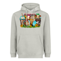Moon Dust heifers coffee cups Heavyweight Hoodie - Zillion Design Studio