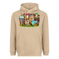 Mushroom heifers coffee cups Heavyweight Hoodie - Zillion Design Studio