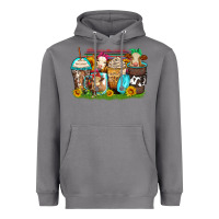 Heifers Coffee Cups Heavyweight Hoodie | Teevron