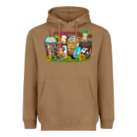 Toasted Coconut heifers coffee cups Heavyweight Hoodie - Zillion Design Studio