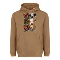 Toasted Coconut hohoho cows Heavyweight Hoodie - RanaPortraitStore