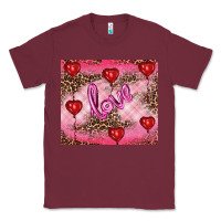 Burgundy valentines day love Classic Tee - RanaPortraitStore