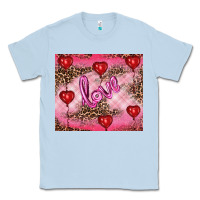 Dusty Blue valentines day love Classic Tee - RanaPortraitStore