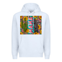 White western mama with baby bear Premium Hoodie - Artiststas