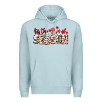 Blue Mist tis the season with christmas cake Premium Hoodie - AdoDesignShop