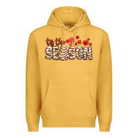 Mustard tis the season with christmas cake Premium Hoodie - AdoDesignShop