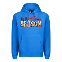 True Royal tis the season with christmas cake Premium Hoodie - AdoDesignShop