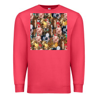 Cardinal western farm animals seamless pattern Premium Sweatshirt - HRA Design Shop