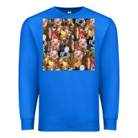True Royal western farm animals seamless pattern Premium Sweatshirt - HRA Design Shop
