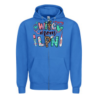 True Royal wife mom lpn licensed practical nurse Zipper Hoodie - RanaPortraitStore