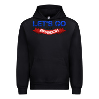 Black Let's Go Brandon Urban Hoodie - Jasminsmagicworld
