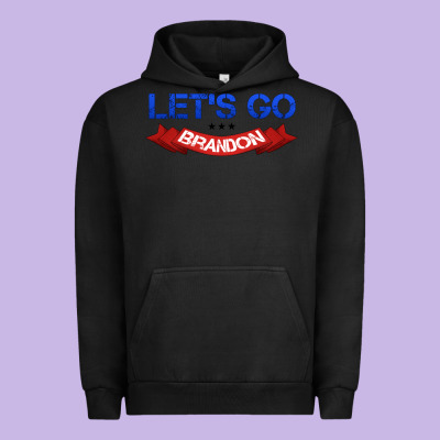 Let's Go Brandon Urban Hoodie Designed By Jasminsmagicworld