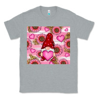 Heather Grey valentines day gnomes Classic Tee - RanaPortraitStore
