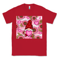Red valentines day gnomes Classic Tee - RanaPortraitStore