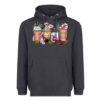 Smoke flowers coffee cups Heavyweight Hoodie - Zillion Design Studio