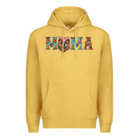 Antique Gold mama with bear Premium Hoodie - Artiststas