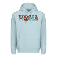 Blue Mist mama with bear Premium Hoodie - Artiststas