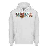Dove Grey mama with bear Premium Hoodie - Artiststas