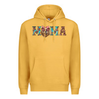 Mustard mama with bear Premium Hoodie - Artiststas