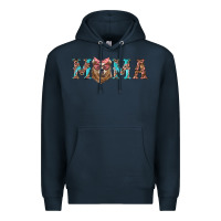 Navy mama with bear Premium Hoodie - Artiststas
