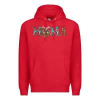Red mama with bear Premium Hoodie - Artiststas